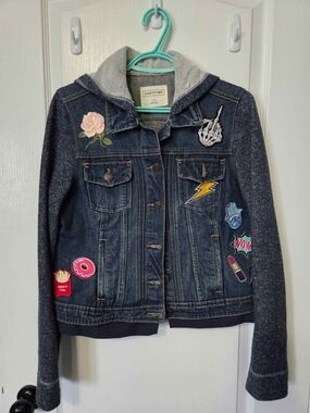 Womens Jean Jacket w/ Hood